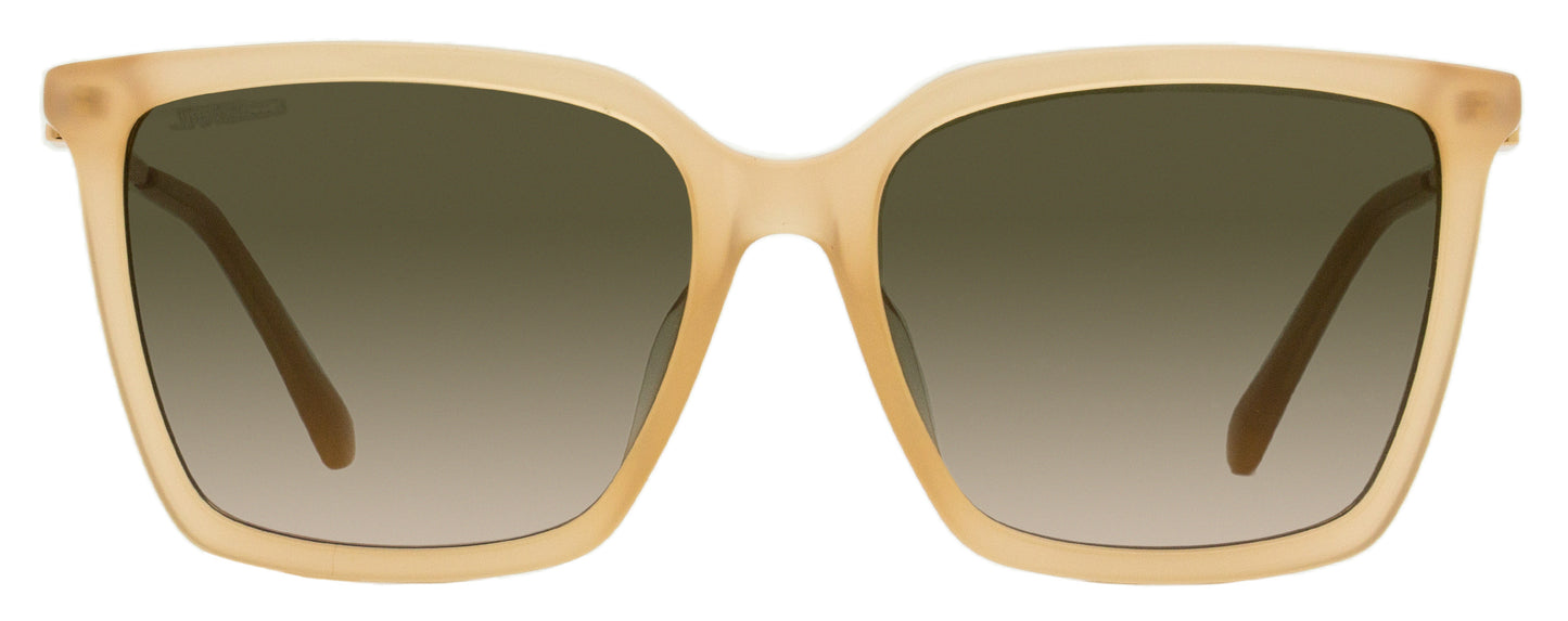 Jimmy Choo Square Sunglasses Totta /G FWMHA Nude/Gold 56mm