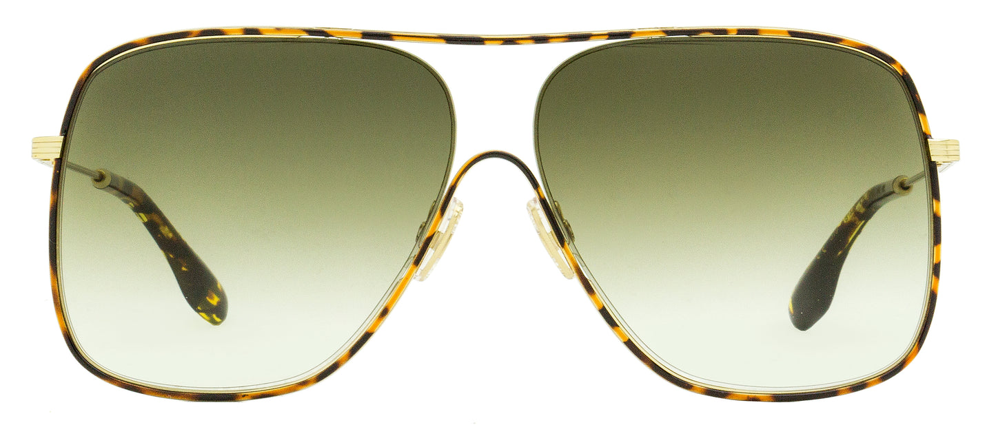 Victoria Beckham Navigator Sunglasses VB132S 214 Havana/Gold 61mm