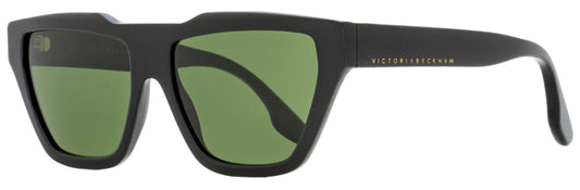 Victoria Beckham Modified Rectangle Sunglasses VB145S 001 Black 55mm 145