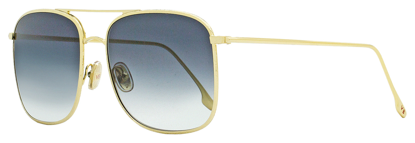 Victoria Beckham Square Sunglasses VB202S 701 Gold 59mm