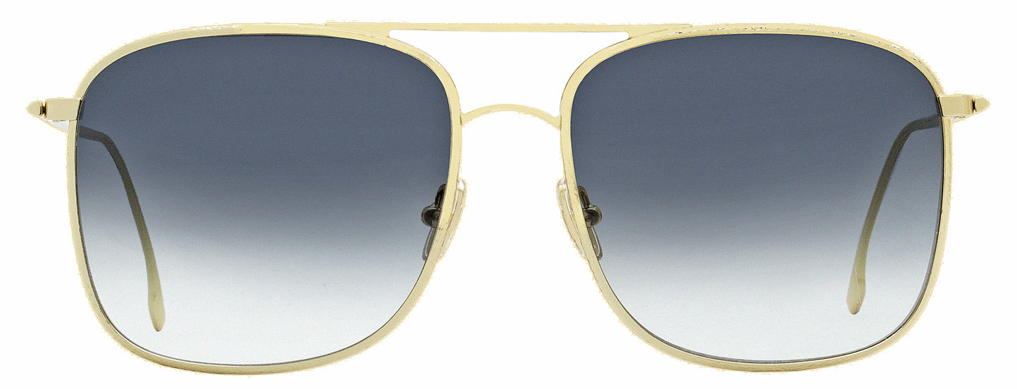 Victoria Beckham Square Sunglasses VB202S 701 Gold 59mm