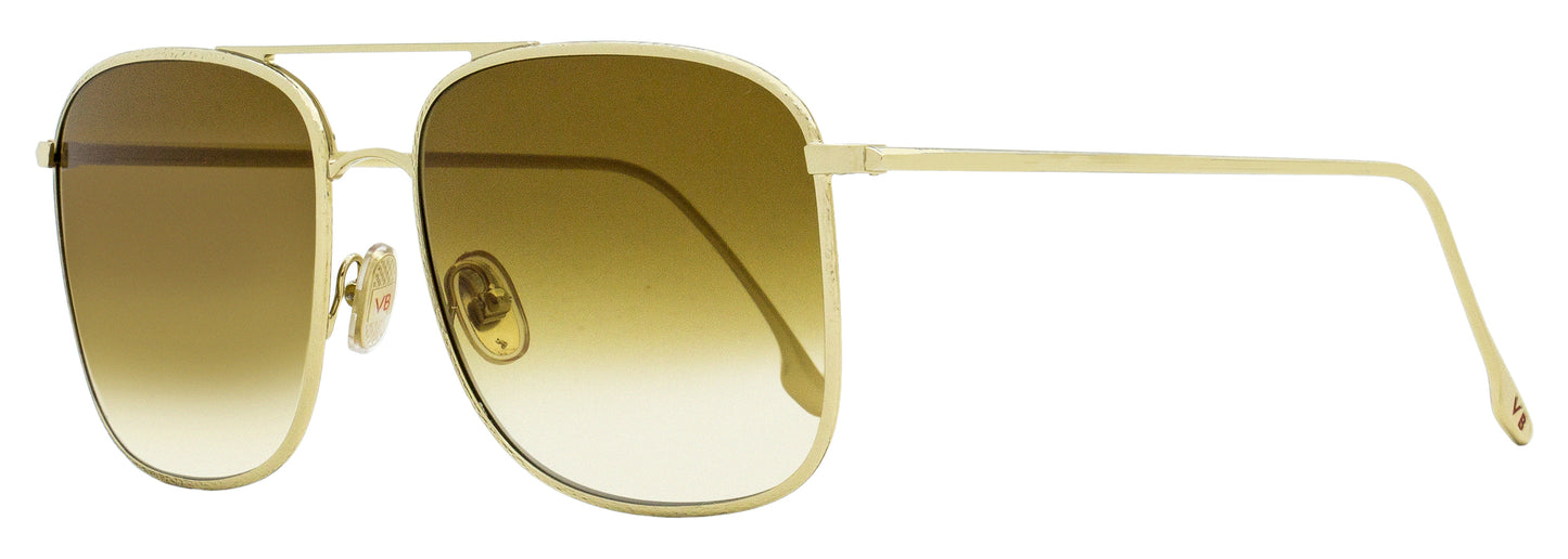 Victoria Beckham Square Sunglasses VB202S 702 Gold 59mm