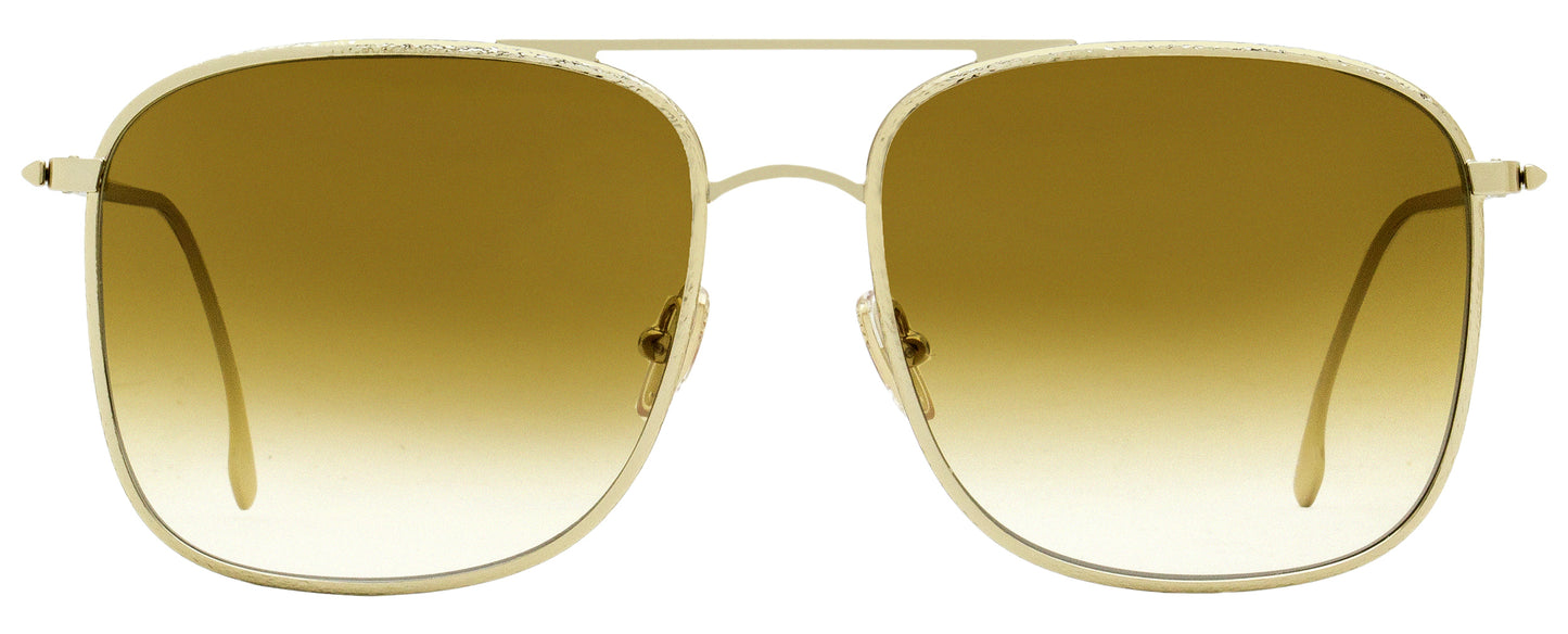 Victoria Beckham Square Sunglasses VB202S 702 Gold 59mm