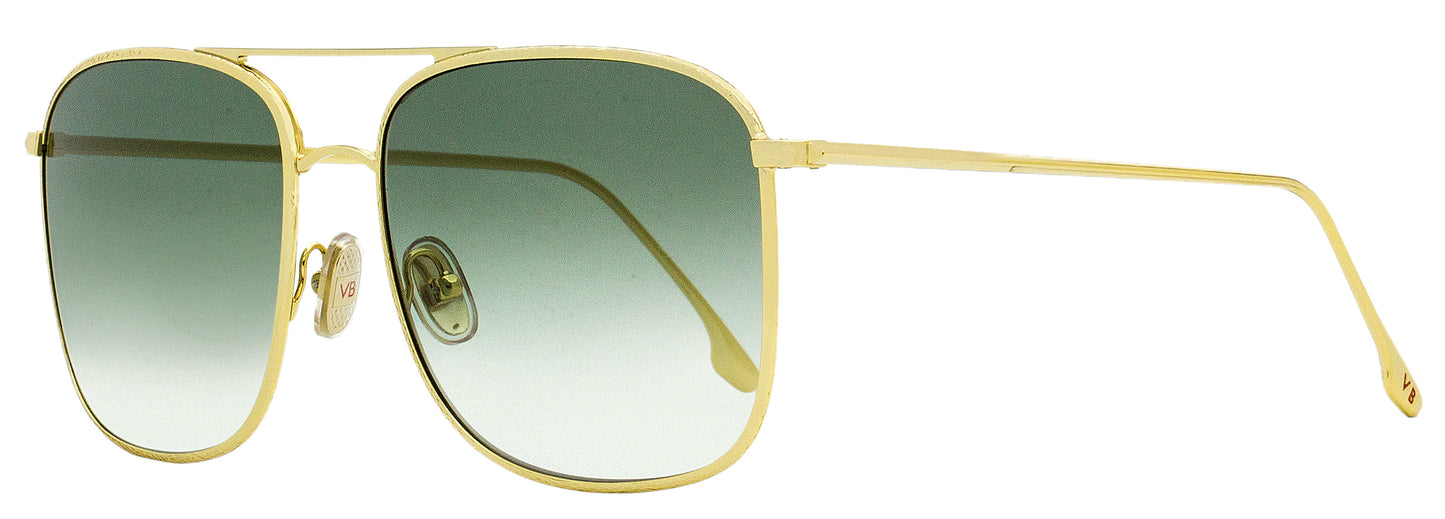 Victoria Beckham Square Sunglasses VB202S 713 Gold 59mm