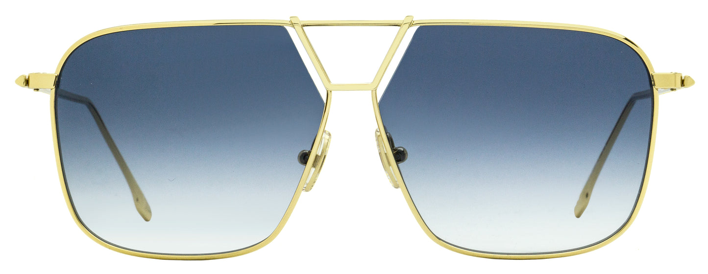 Victoria Beckham Navigator Sunglasses VB204S 704 Gold 60mm