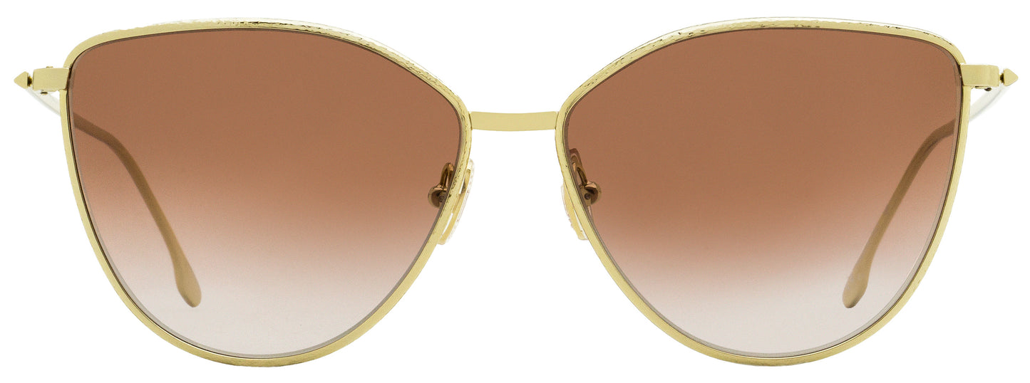 Victoria Beckham Cat-Eye Sunglasses VB209S 722 Gold 59mm 209