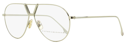 Victoria Beckham Pilot Eyeglasses VB2106 040 Silver 58mm