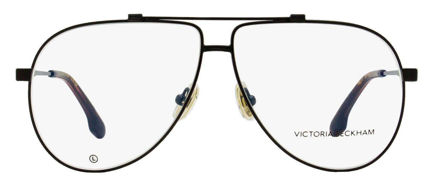 Victoria Beckham Pilot Eyeglasses VB2137 001 Black 59mm