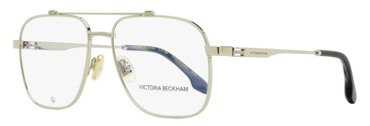 Victoria Beckham Navigator Eyeglasses VB2138 040 Silver 56mm