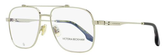 Victoria Beckham Navigator Eyeglasses VB2138 040 Silver 56mm