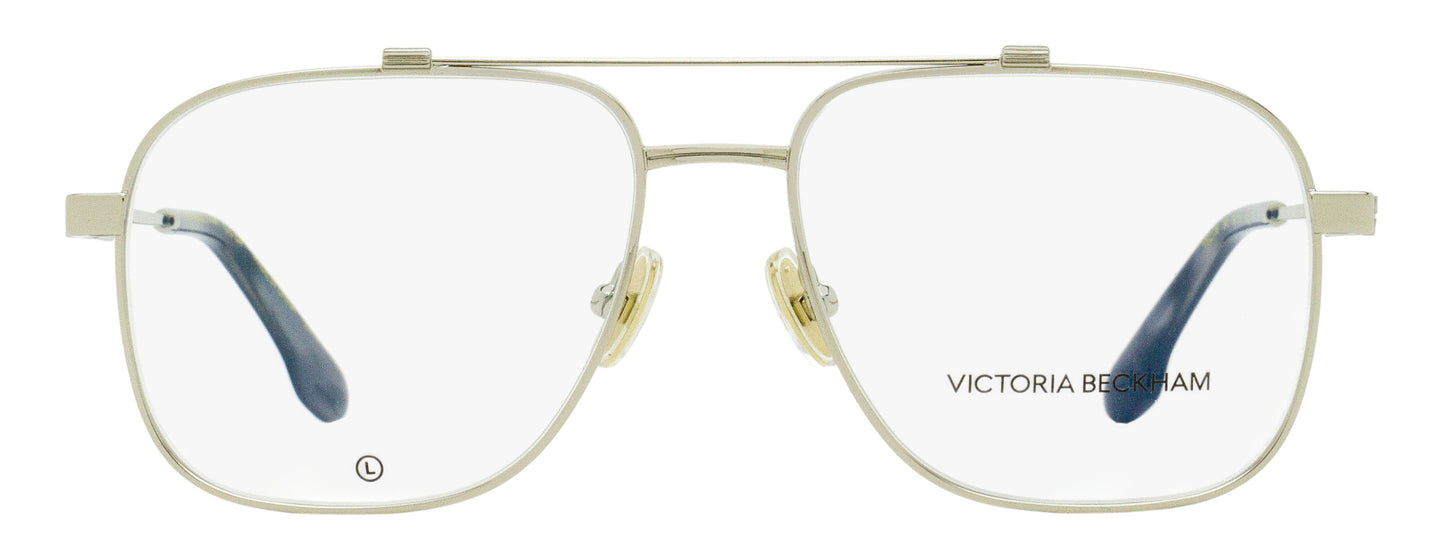 Victoria Beckham Navigator Eyeglasses VB2138 040 Silver 56mm