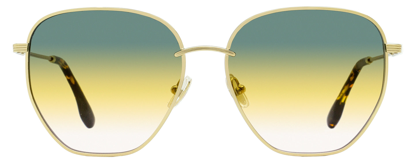 Victoria Beckham VB219S Tea Cup Sunglasses 727 Gold/Tortoise 60mm