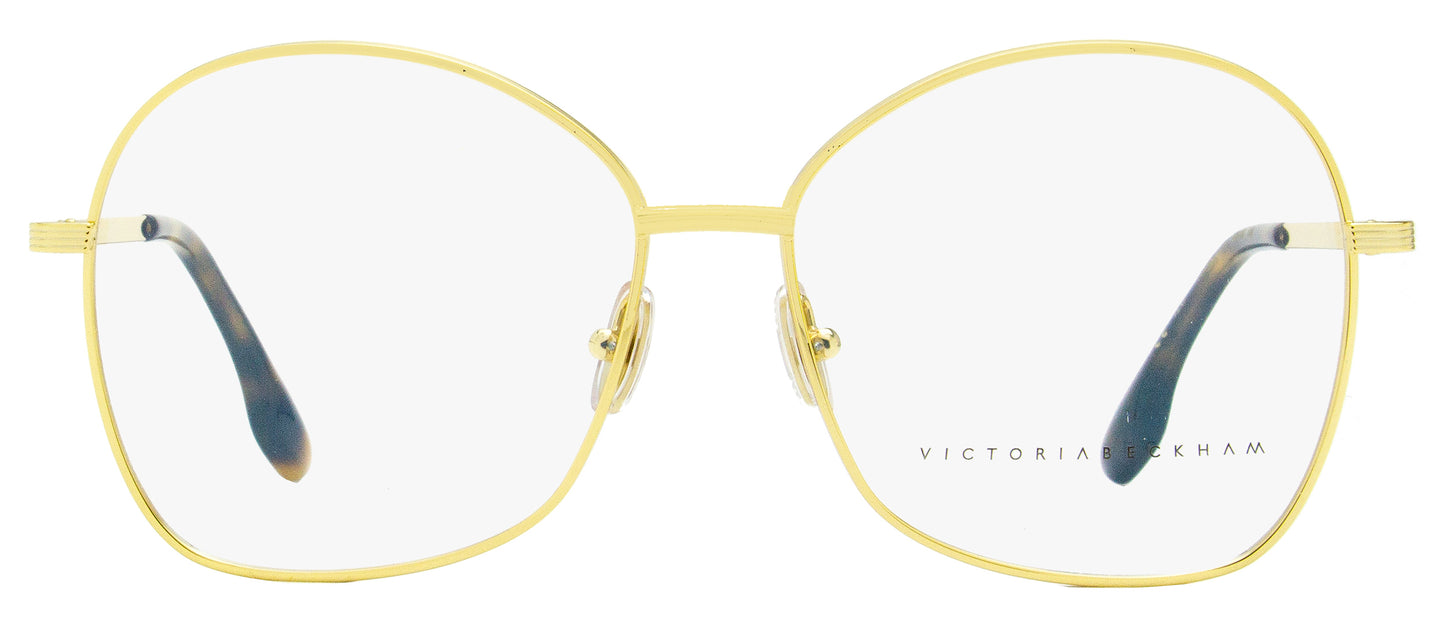 Victoria Beckham Angular Eyeglasses VB220 714 Gold 58mm 220