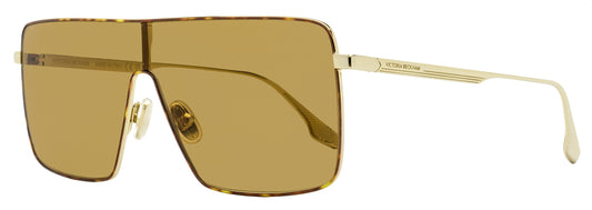 Victoria Beckham Shield Sunglasses VB238S 723 Gold 58mm