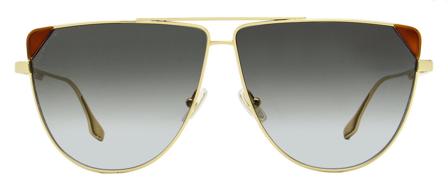 Victoria Beckham Tea Cup Sunglasses VB239S 222 Gold 63mm