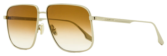 Victoria Beckham Coin-Edge Navigator Sunglasses VB243S 723 Gold 57mm