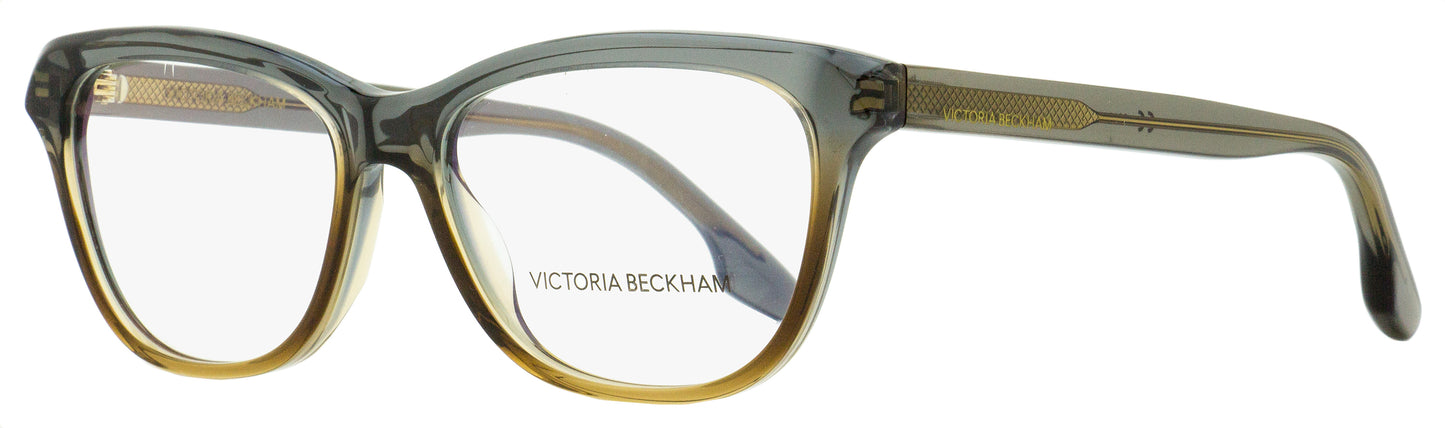 Victoria Beckham Rectangular Eyeglasses VB2607 038 Gray-Brown 55mm