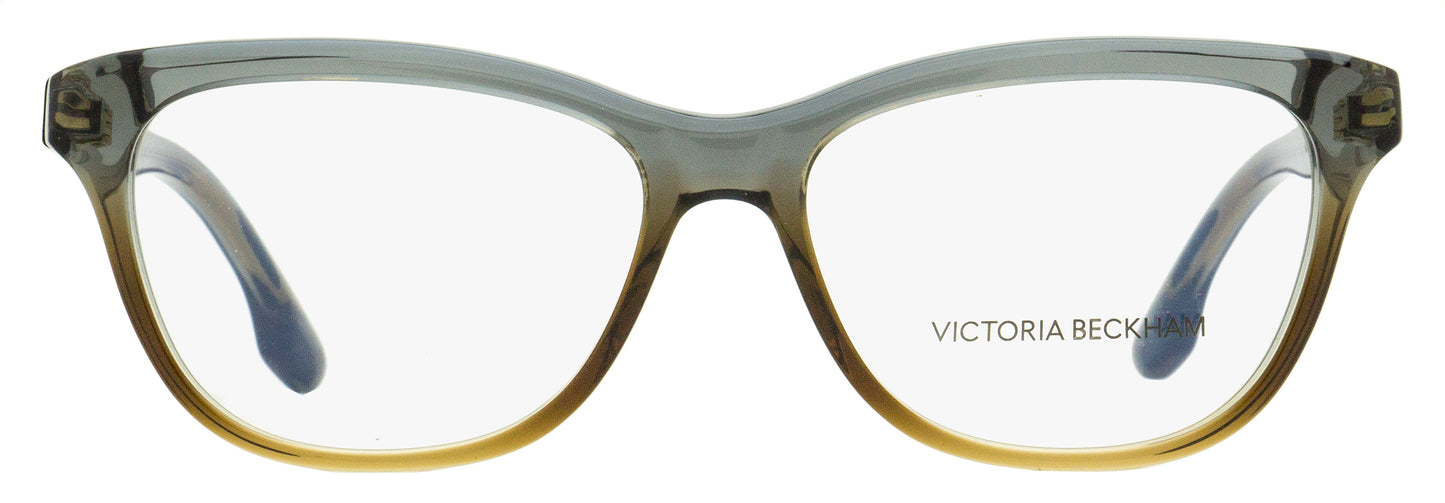 Victoria Beckham Rectangular Eyeglasses VB2607 038 Gray-Brown 55mm