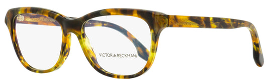 Victoria Beckham Rectangular Eyeglasses VB2607 213 Gold/Havana 55mm