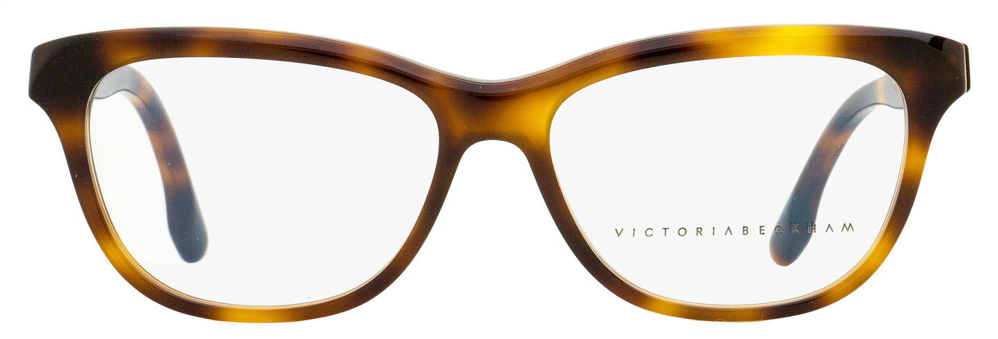 Victoria Beckham Rectangular Eyeglasses VB2607 215 Tortoise 55mm