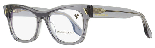 Victoria Beckham Rectangular Eyeglasses VB2634 037 Transparent Gray 51mm