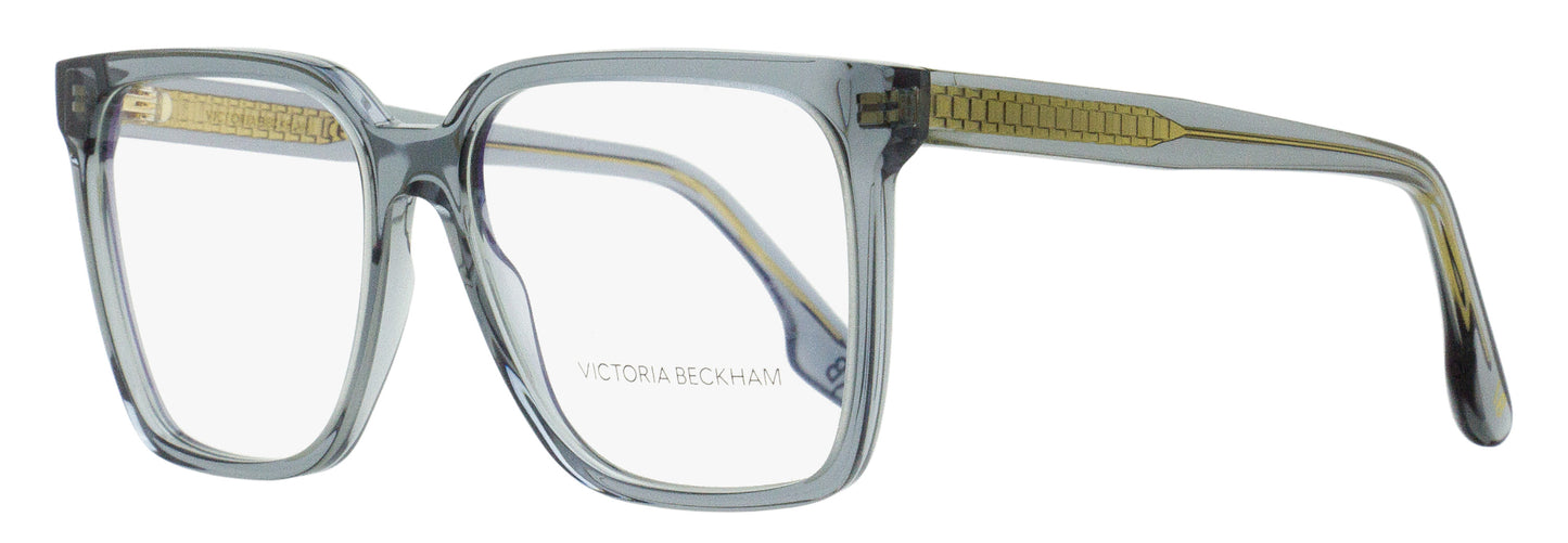 Victoria Beckham Large Square Eyeglasses VB2669 037 Transparent Gray 55mm