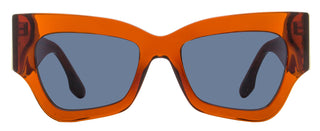 Victoria Beckham Butterfly Sunglasses VB662S 610 Transparent Red-Brown 52mm