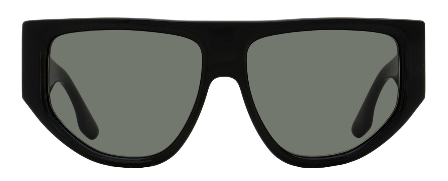 Victoria Beckham B-Monogram Tapered Sunglasses VB676S 001 Black 55mm