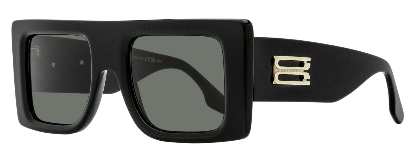 Victoria Beckham B-Monogram Rectangle Sunglasses VB677S 001 Black 51mm