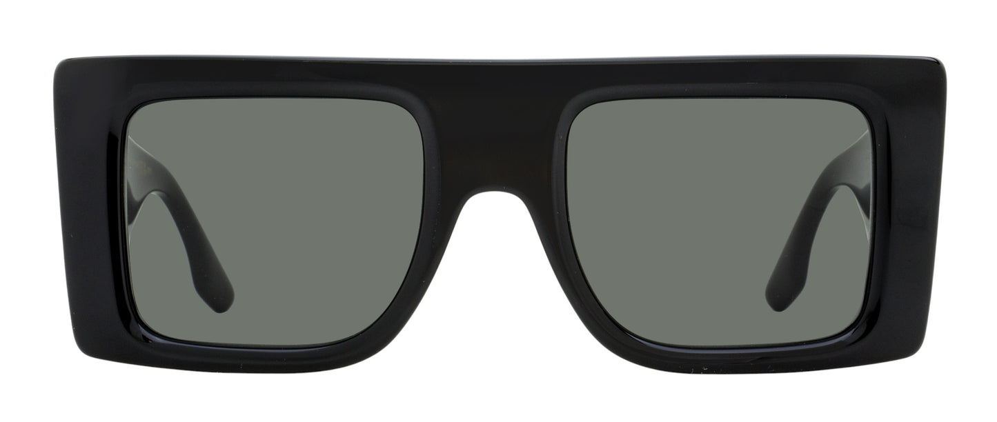 Victoria Beckham B-Monogram Rectangle Sunglasses VB677S 001 Black 51mm