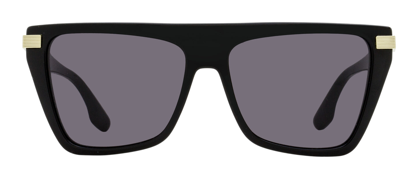 Victoria Beckham Tapered Rectangle Sunglasses VB684S 001 Black 57mm