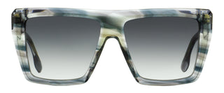 Victoria Beckham Oversized Square Sunglasses VB686S 035 Grey Horn 56mm