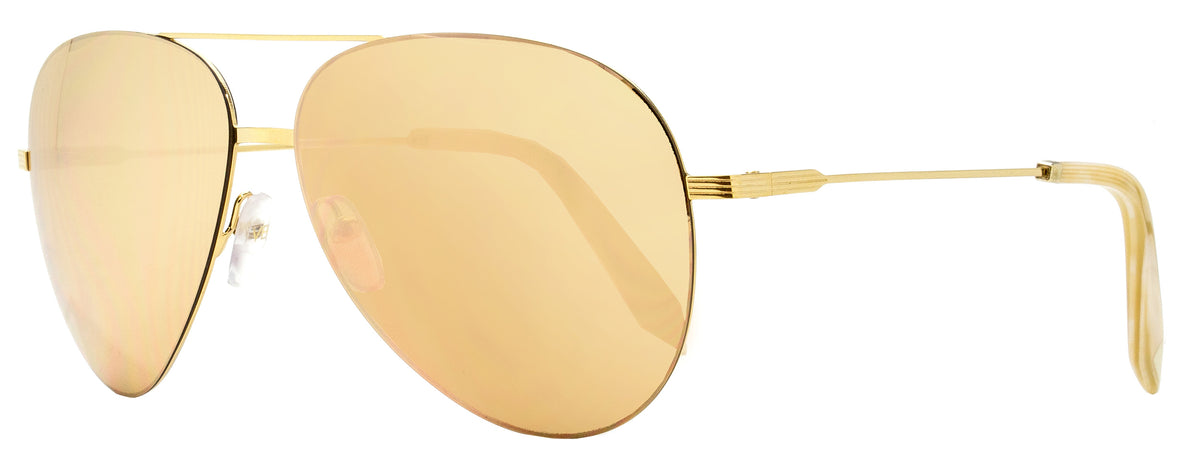 Victoria Beckham Pilot Sunglasses Victoria Beckham Navigator Sunglasses VB229S 040 Silver  main image 4