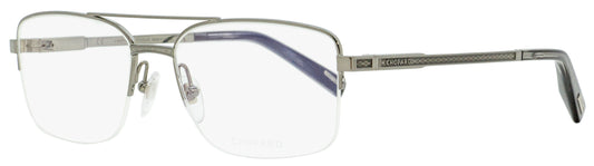 Chopard Semi-Rimless Eyeglasses VCHB95M 0584 Gunmetal/Gray 56mm B95