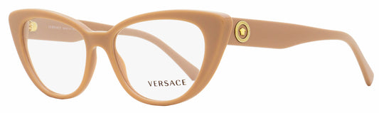 Versace Cat Eye Eyeglasses VE3286 5331 Nude 54mm