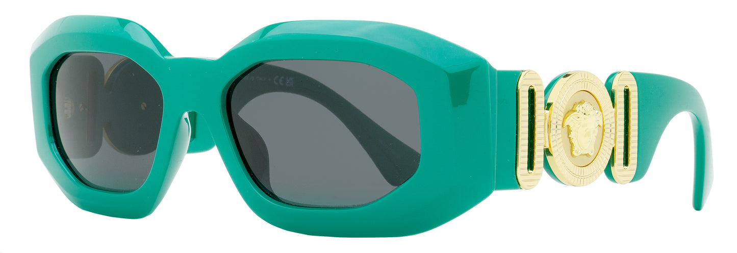 Versace Geometric  Sunglasses VE4425U 536487 Green 54mm