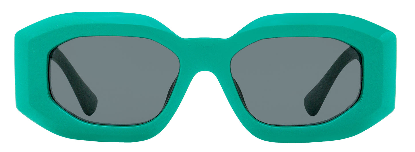 Versace Geometric  Sunglasses VE4425U 536487 Green 54mm