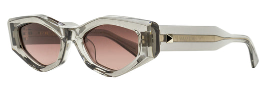 Valentino V-Tre Sunglasses VLS-101 C Transparent Gray 51mm
