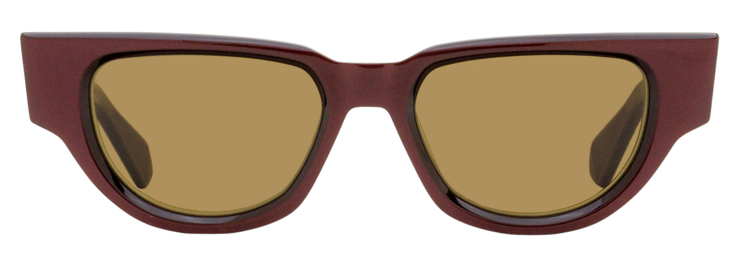 Valentino V-Due Sunglasses VLS-103 B Bordeaux 50mm