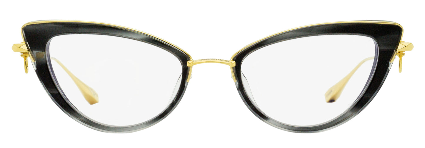 Valentino Titanium Chain Eyeglasses VLX-123-CH A Gold/Gray 51mm