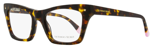 Victoria's Secret Rectangular Eyeglasses VS5008 052 Dark Havana 51mm 5008