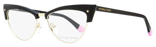 Victoria's Secret Cateye Eyeglasses VS5018 001 Black/Gold 53mm 5018