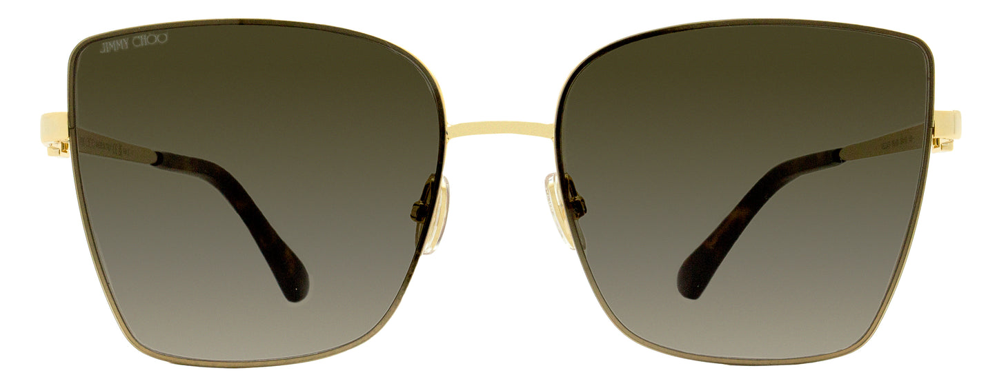 Jimmy Choo Butterfly Sunglasses Vella 06JHA Gold/Havana 59mm