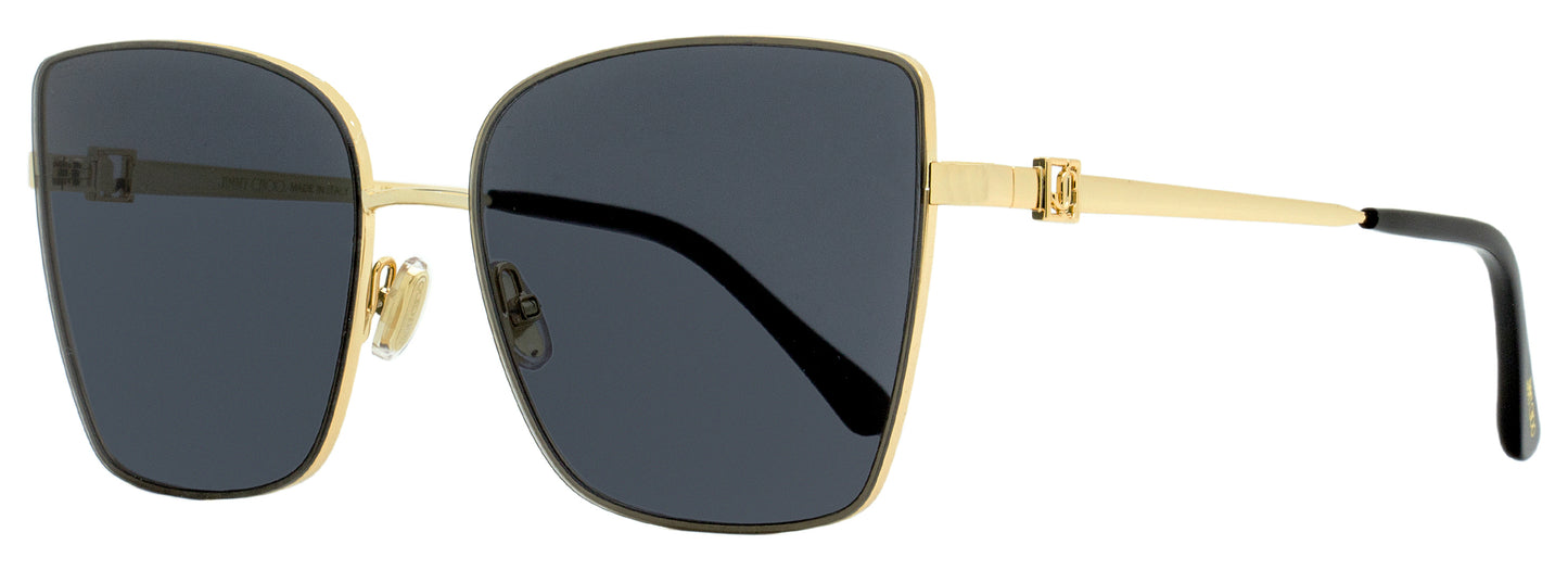 Jimmy Choo Butterfly Sunglasses Vella 2M2IR Gold/Black 59mm