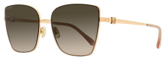 Jimmy Choo Butterfly Sunglasses Vella PY3HA Copper Gold/Nude 59mm