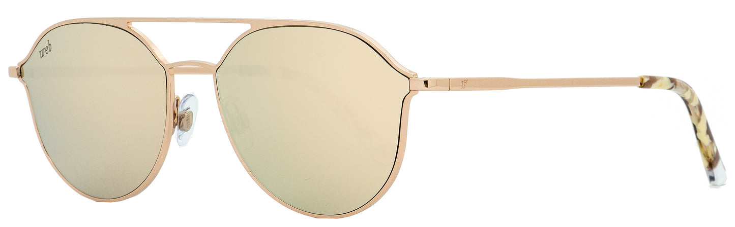 Web Oval Sunglasses WE0208 34G Bronze/Multi Havana 59mm 208