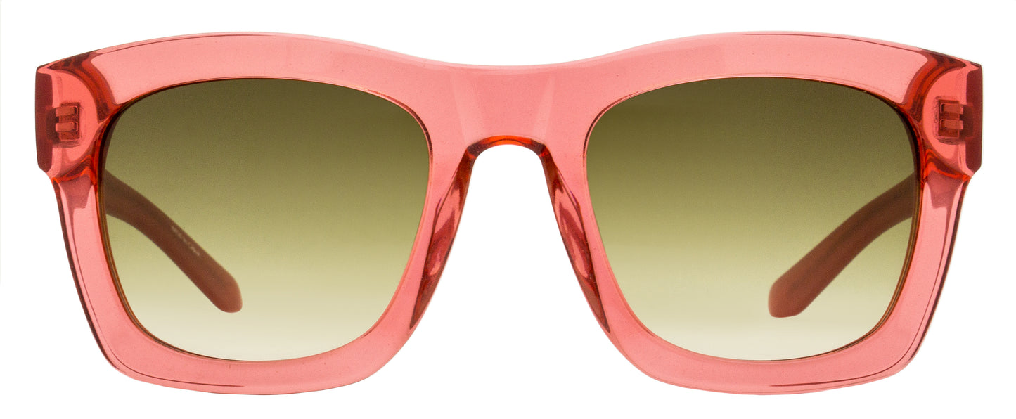 Dragon LumaLens Sunglasses Waverly LL 650 Rose Crystal 53mm