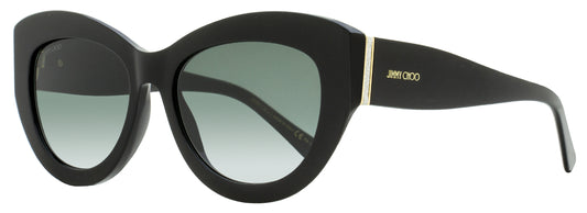 Jimmy Choo Cat Eye Sunglasses Xena 8079O Black 54mm