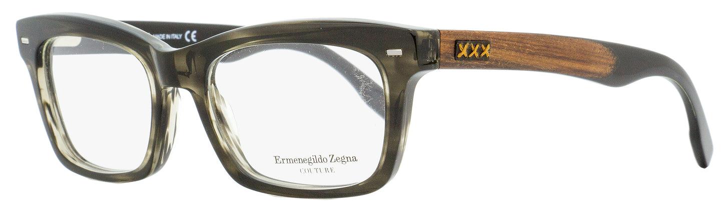 Zegna Couture Eyeglasses ZC5006 020 Gray/Horn/Asam Wood 53mm 5006