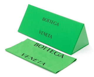 Bottega Veneta Rectangular Sunglasses BV1026S 001 Black 55mm 1026